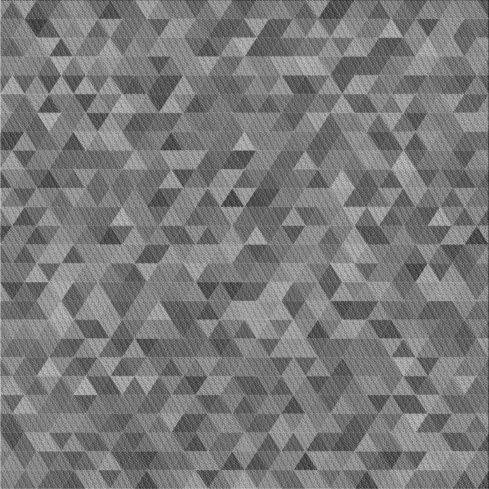Round Patterned Carbon Gray Rug, pat3517gry