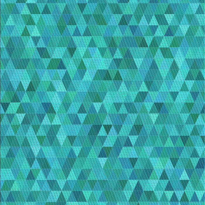 Patterned Aqua Cyan Blue Rug, pat3517lblu