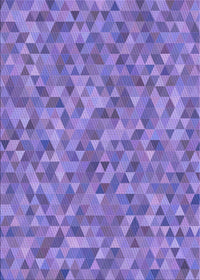 Machine Washable Transitional Purple Mimosa Purple Rug, wshpat3517pur