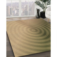 Patterned Oak Brown Rug, pat3518brn