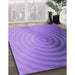 Machine Washable Transitional Purple Rug in a Family Room, wshpat3518pur