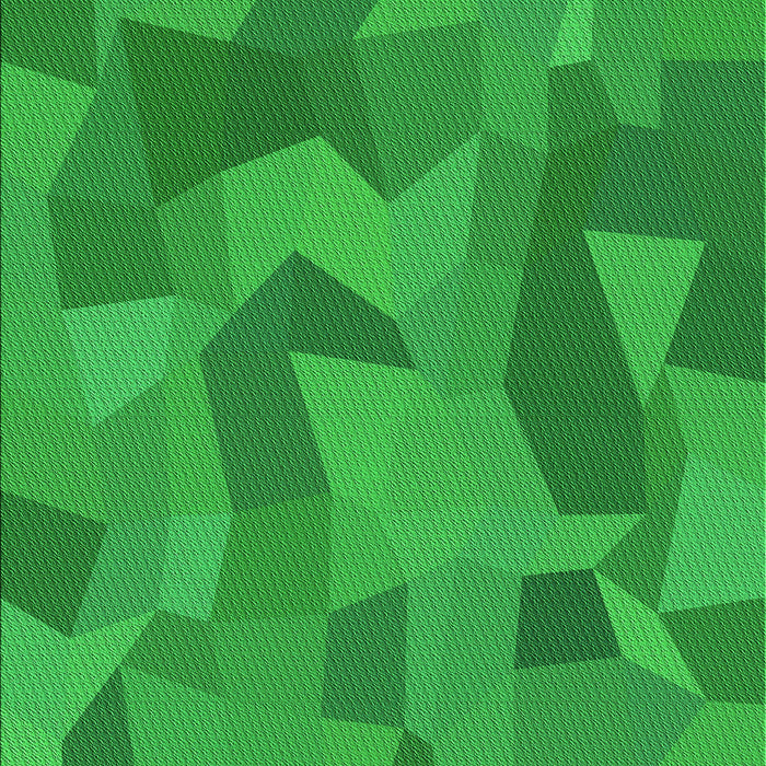 Patterned Green Rug, pat3519grn
