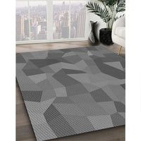 Patterned Gray Rug, pat3519gry