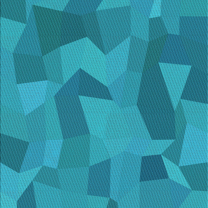 Machine Washable Transitional Bright Turquoise Blue Rug, wshpat3519lblu