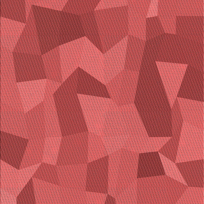 Patterned Red Rug, pat3519rd