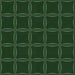 Square Patterned Green Novelty Rug, pat351