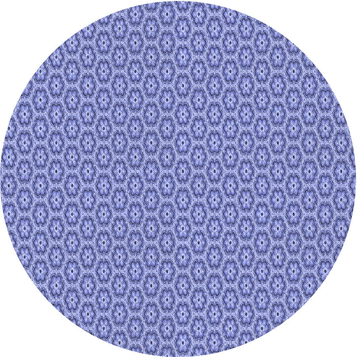 Square Patterned Sky Blue Rug, pat352blu