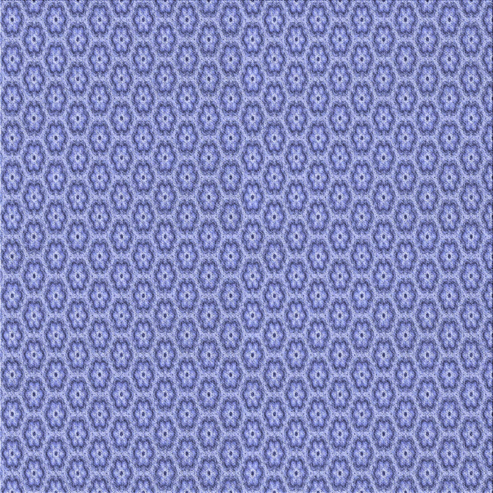 Round Patterned Sky Blue Rug, pat352blu