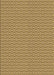 Patterned Yellow Rug, pat352brn