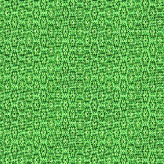 Machine Washable Transitional Green Rug, wshpat352grn