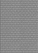 Patterned Cloud Gray Rug, pat352gry
