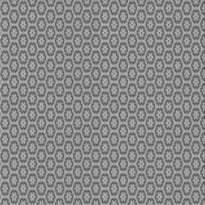 Round Patterned Cloud Gray Rug, pat352gry