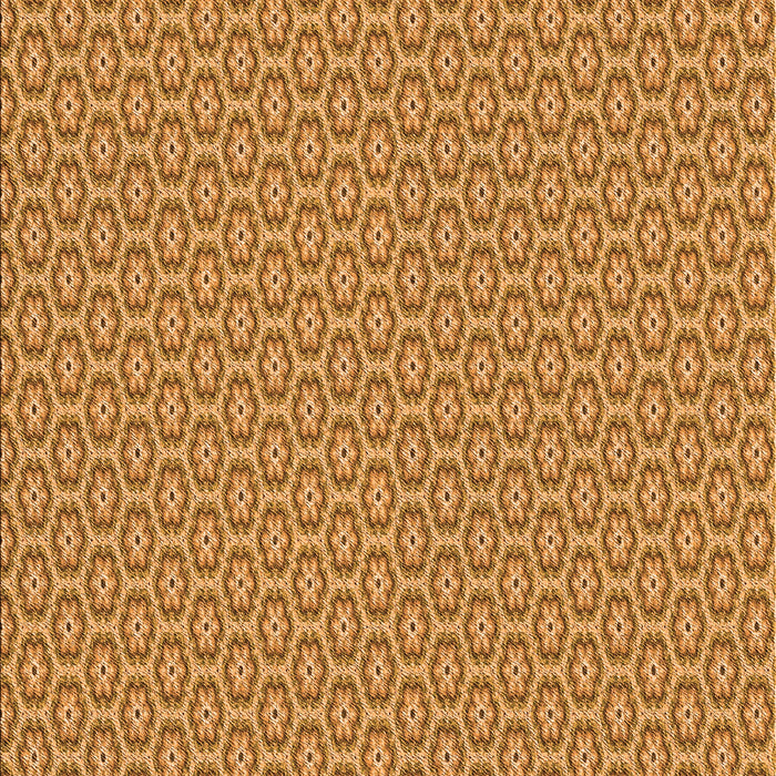 Patterned Orange Rug, pat352org