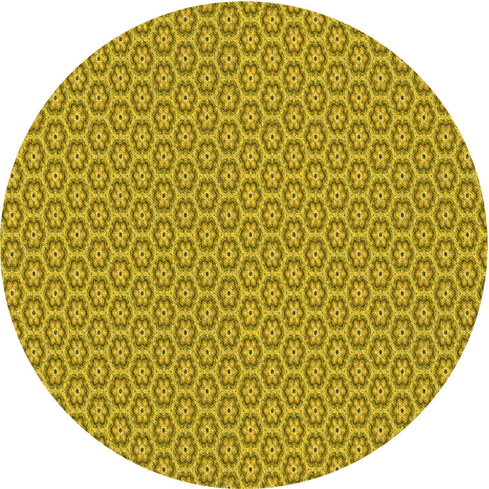 Square Machine Washable Transitional Dark Bisque Brown Rug in a Living Room, wshpat352yw