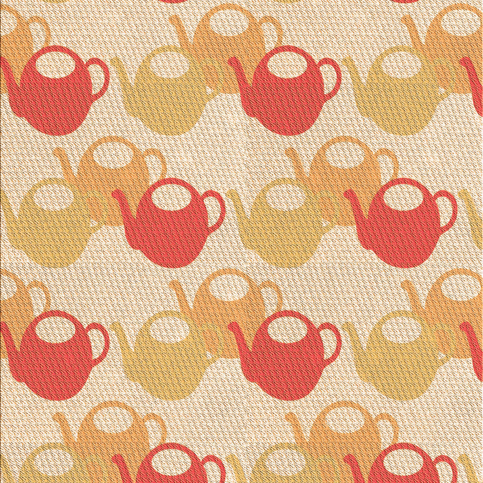 Patterned Sun Yellow Rug, pat3520org