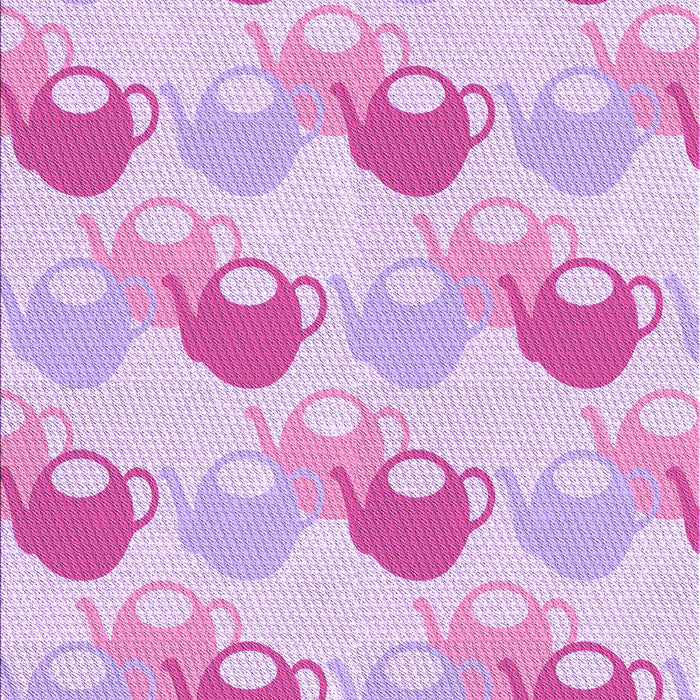 Patterned Blossom Pink Rug, pat3520pur