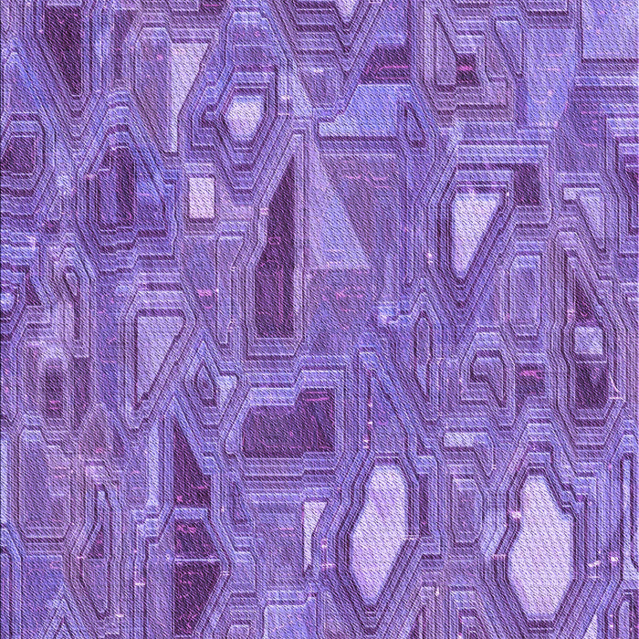 Machine Washable Transitional Blue Violet Purple Rug, wshpat3521pur