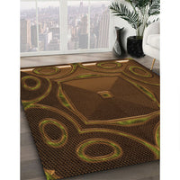 Patterned Red Rug, pat3522org