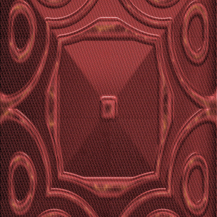 Patterned Maroon Red Rug, pat3522rd