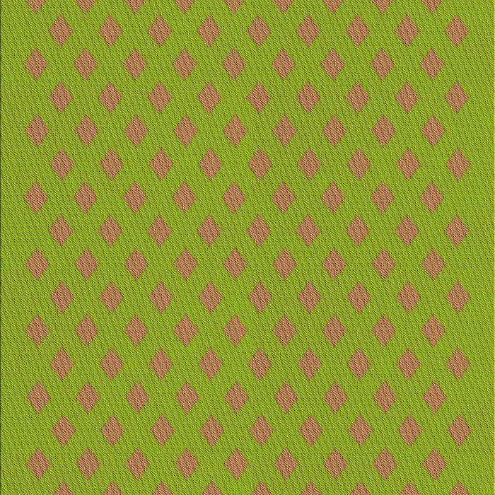 Patterned Pistachio Green Rug, pat3524org