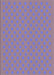 Patterned French Lilac Purple Rug, pat3524pur