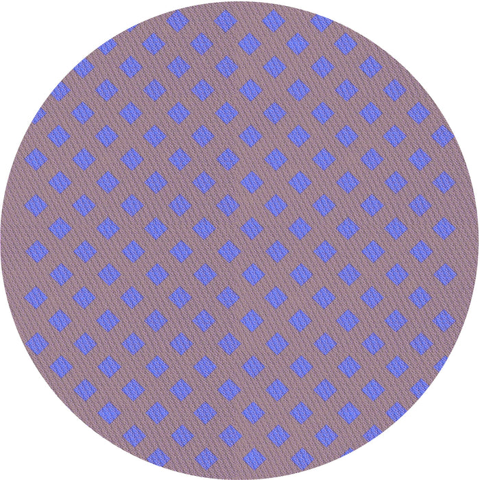 Square Patterned French Lilac Purple Rug, pat3524pur