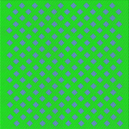 Square Patterned Light Sea Green Novelty Rug, pat3524