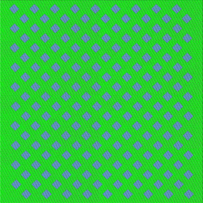 Square Patterned Light Sea Green Novelty Rug, pat3524