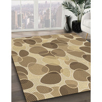 Patterned Brown Rug, pat3525brn