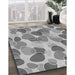 Patterned Smokey Gray Rug in Family Room, pat3525gry