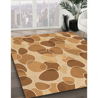 Patterned Orange Rug, pat3525org