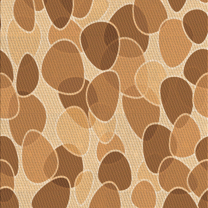 Patterned Orange Rug, pat3525org