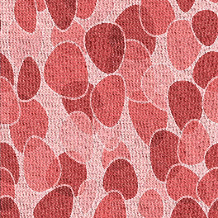 Patterned Light Coral Pink Rug, pat3525rd