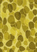 Machine Washable Transitional Bright Gold Yellow Rug, wshpat3525yw