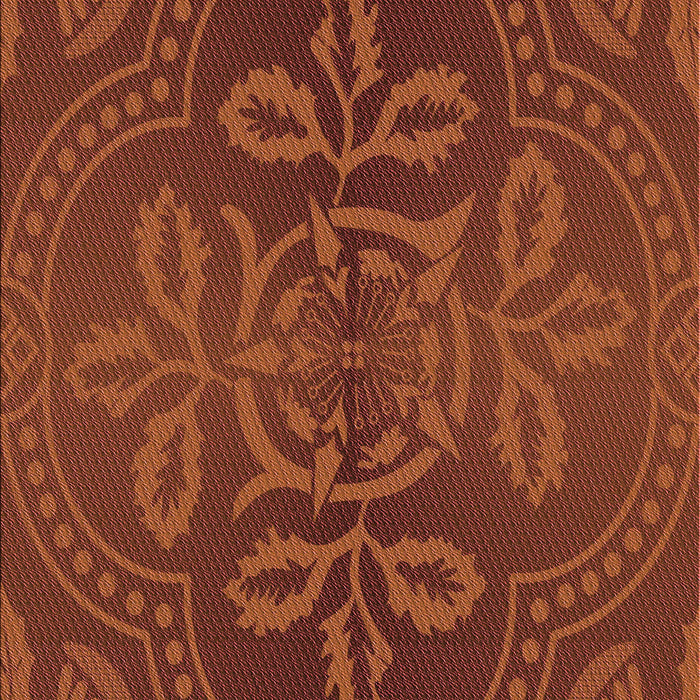 Machine Washable Transitional Red Rug, wshpat3526rd