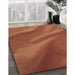 Machine Washable Transitional Orange Rug in a Family Room, wshpat3527brn