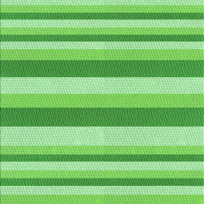 Machine Washable Transitional Green Rug, wshpat3528grn