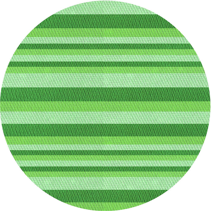 Square Machine Washable Transitional Green Rug in a Living Room, wshpat3528grn