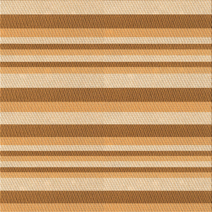 Round Machine Washable Transitional Yellow Orange Rug, wshpat3528org