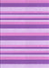 Machine Washable Transitional Pastel Purple Pink Rug, wshpat3528pur