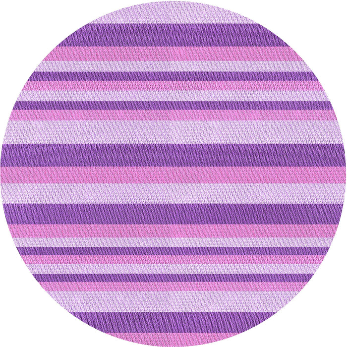 Square Machine Washable Transitional Pastel Purple Pink Rug in a Living Room, wshpat3528pur