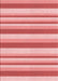 Machine Washable Transitional Pastel Pink Rug, wshpat3528rd