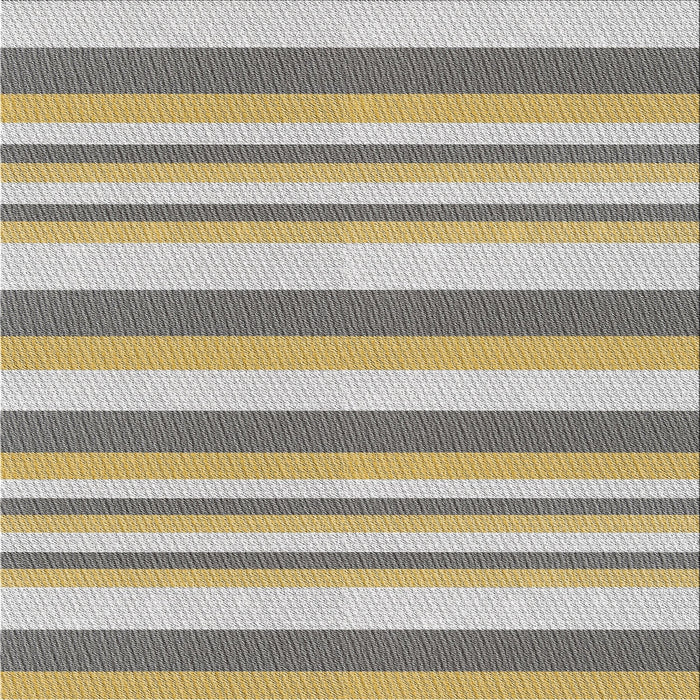 Sideview of Patterned Light Gold Abstract Machine Washable Rug, wshpat3528