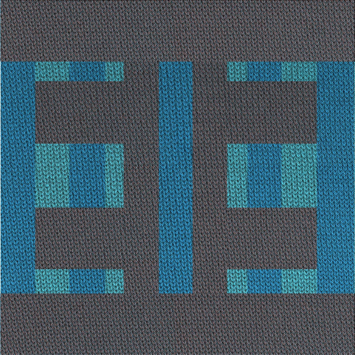 Round Machine Washable Transitional Glacial Blue Ice Blue Rug, wshpat3529lblu