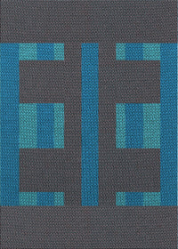 Machine Washable Transitional Glacial Blue Ice Blue Rug, wshpat3529lblu