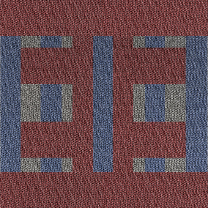 Serging Thickness of Patterned Rose Purple Abstract Machine Washable Rug, wshpat3529