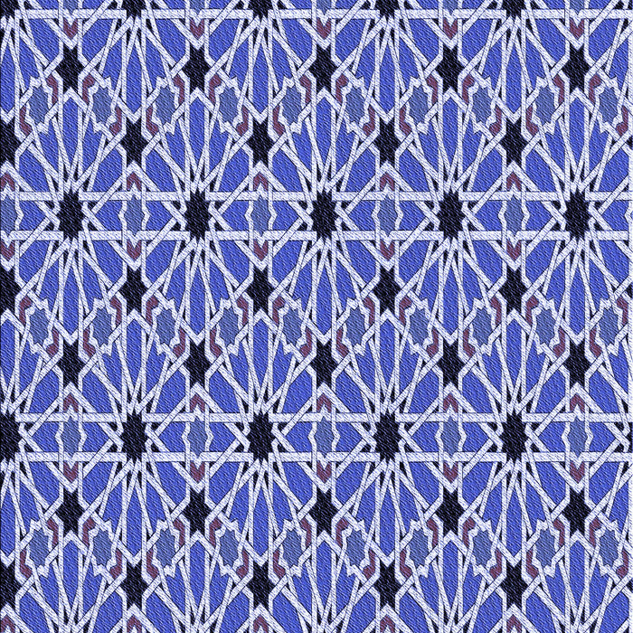 Patterned Blue Rug, pat353blu