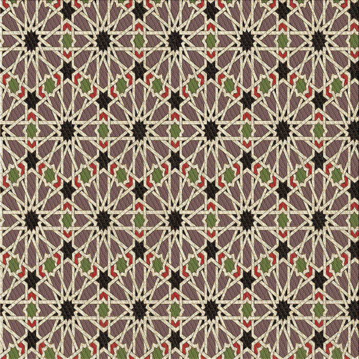 Round Patterned Sepia Brown Rug, pat353brn