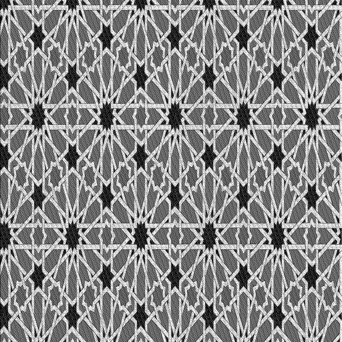 Machine Washable Transitional Black Rug, wshpat353gry