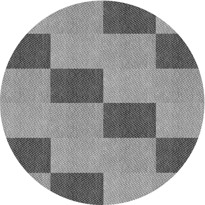 Square Machine Washable Transitional Cloud Gray Rug in a Living Room, wshpat3530gry